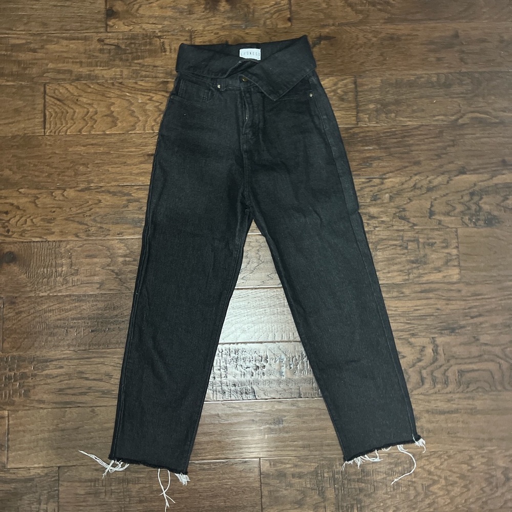 Princess Polly “Pistol Jean Black” Size XS